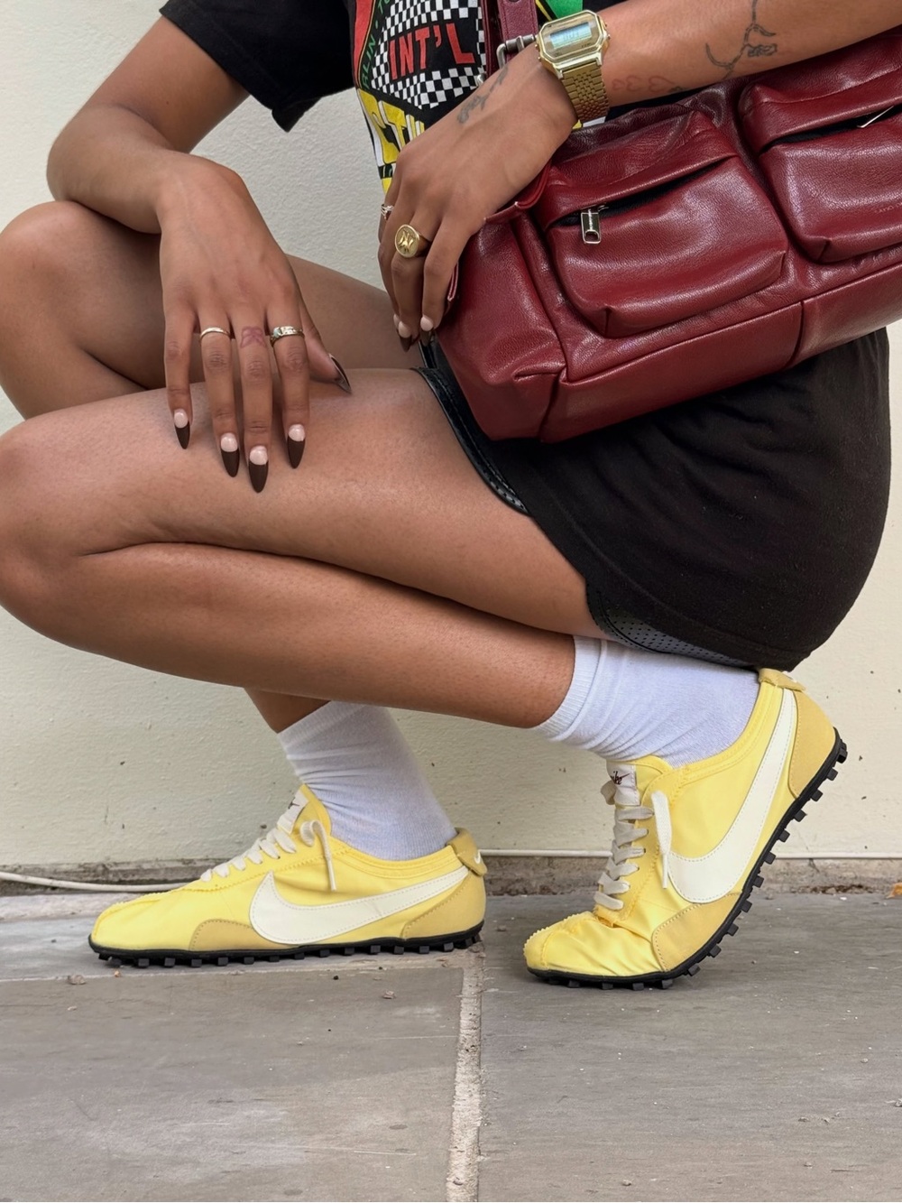 Nike moon shoe OG sneakers yellow